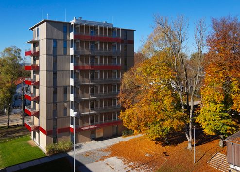 8-geschossiges Holzgebäude, Bad Aibling | Deutschland