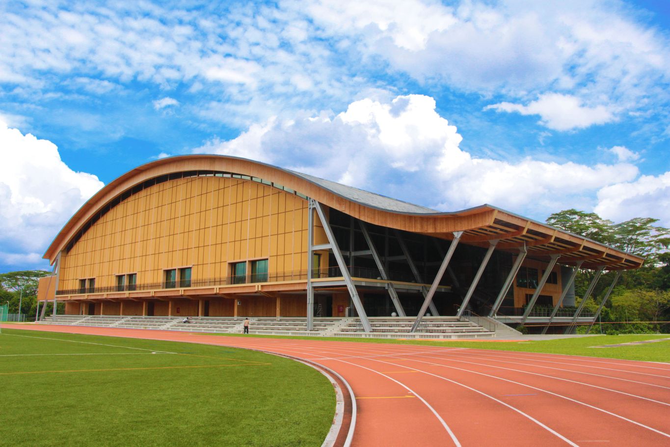 The Wave - Sporthalle NTU Universität, Singapur | Republik Singapur